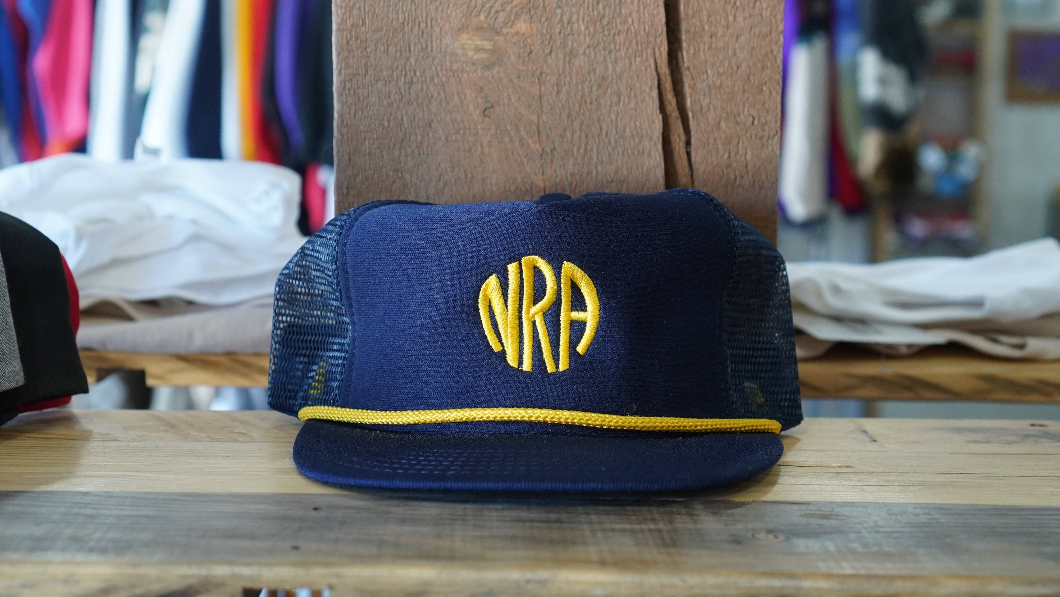 90s NRA DS Trucker Snapback Hat - West Block Vintage