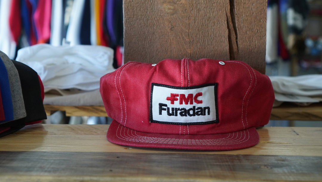 80s FMC Farm Snapback Hat - West Block Vintage