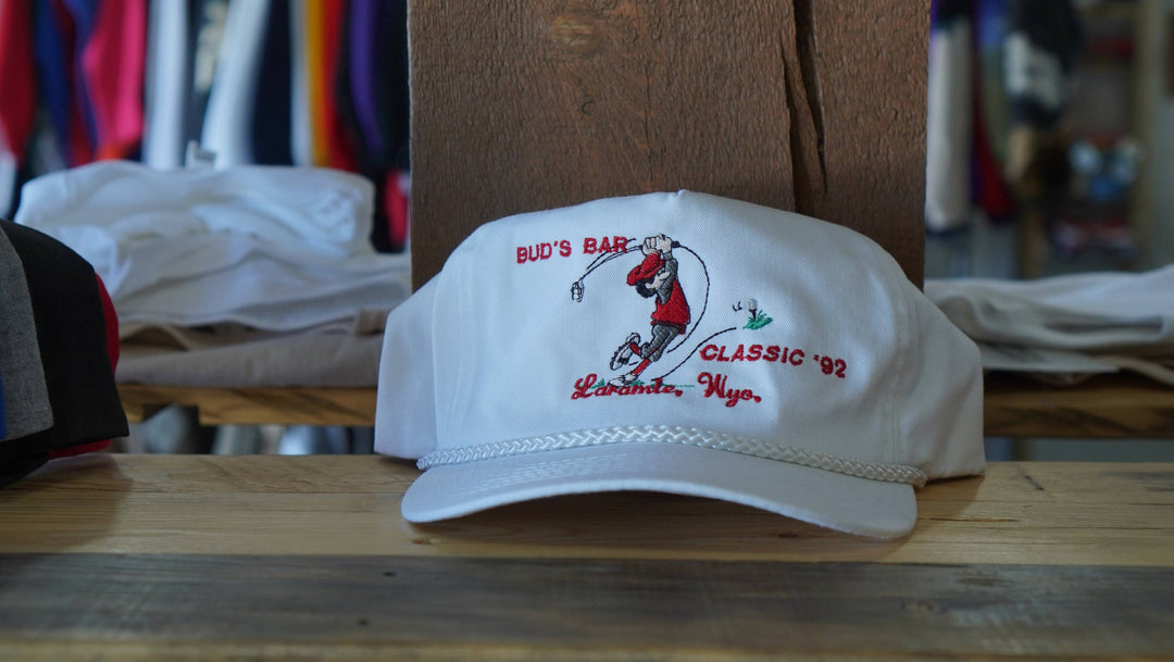 90s buds Bar Golf Snapback Hat - West Block Vintage