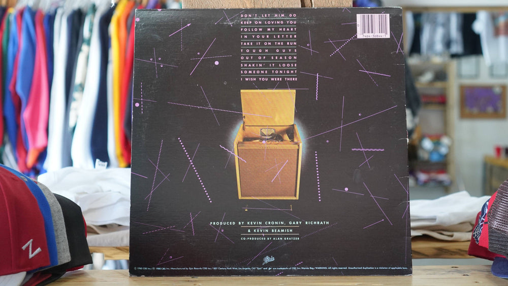 REO Speedwagon Hi InFidelity Vinyl Record LP Epic Records FE 36844 1980 VGC+ - West Block Vintage
