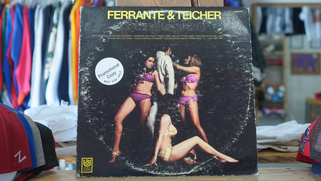 Ferrante & Teicher "Getting Together" 1970 Jazz LP, Promo Copy Very Good - West Block Vintage