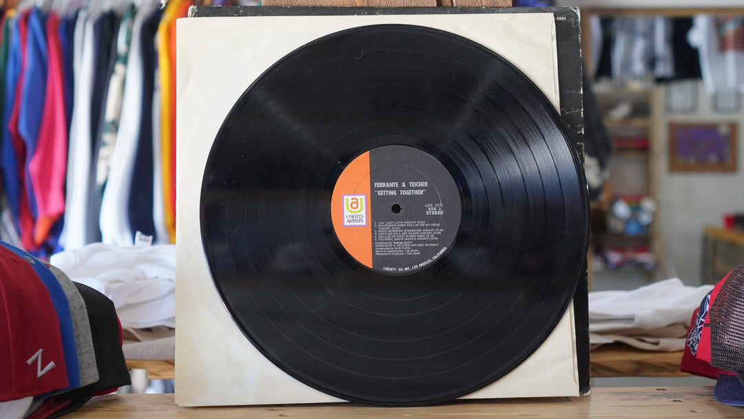 Ferrante & Teicher "Getting Together" 1970 Jazz LP, Promo Copy Very Good - West Block Vintage