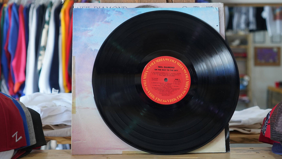 Neil Diamond – On The Way To The Sky 12'' LP  1981 CBS – CBS 85343 EX - West Block Vintage