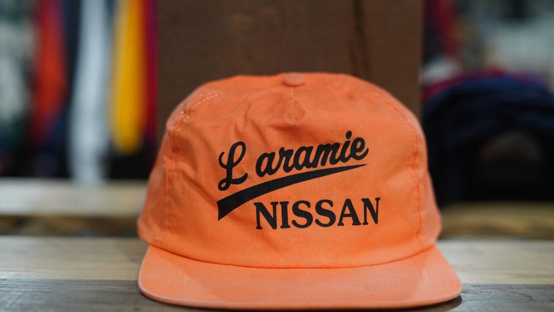 90s Vintage Trucker Hat - Nissan Snapback - West Block Vintage