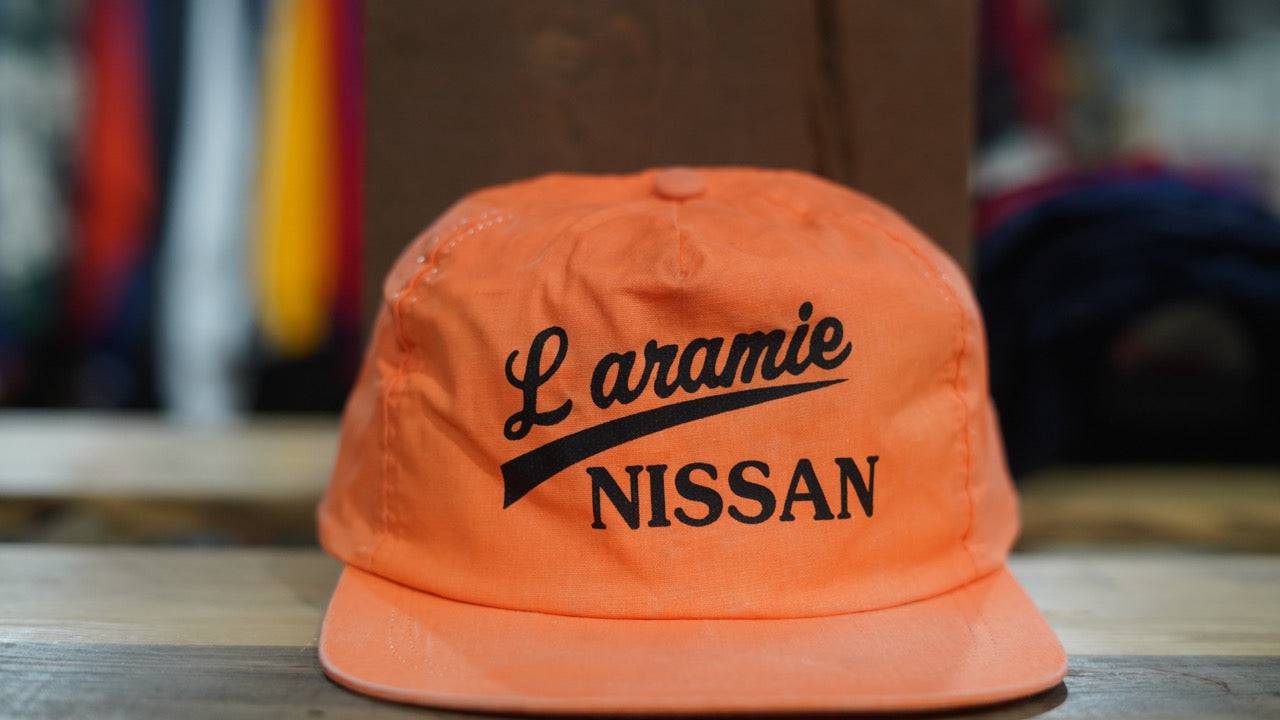 90s Vintage Trucker Hat - Nissan Snapback - West Block Vintage