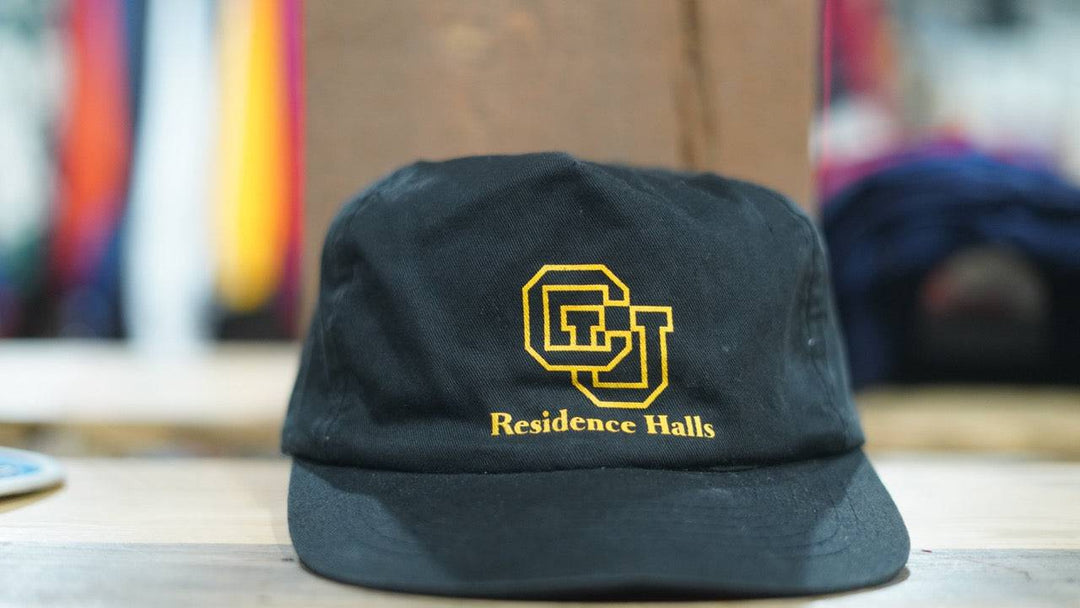 90s Vintage Dad Hat - Colorado Buffs Residence Hall Snapback - West Block Vintage