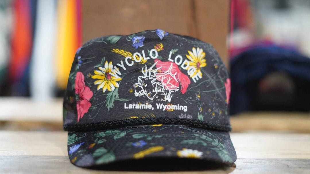 90s Vintage Trucker Rope Hat -  WYCOLO Lodge Snapback - West Block Vintage
