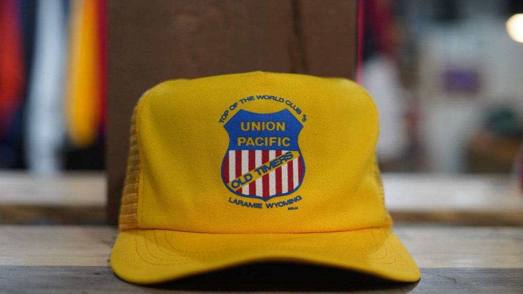 1980s Vintage Mesh Trucker Hat- - West Block Vintage