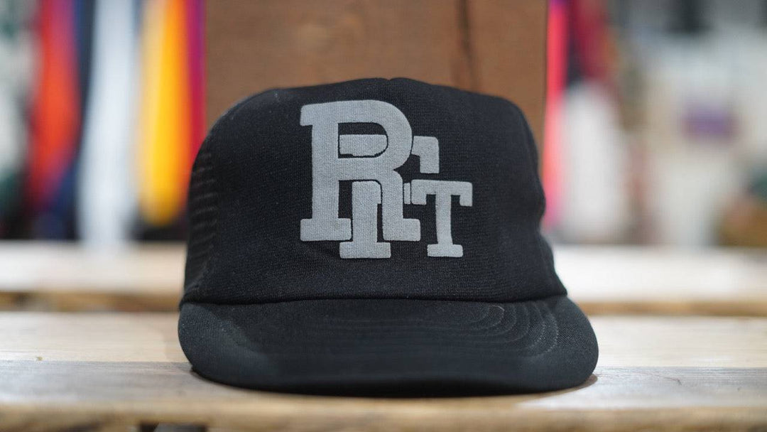 Vintage 90s Mesh Trucker Hat- RFT Made In The USA Snapback Hat - West Block Vintage