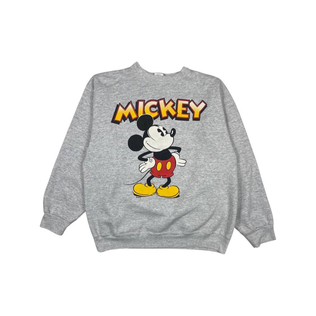 90s Mickey Mouse Crewneck Sweatshirt - Xl - West Block Vintage