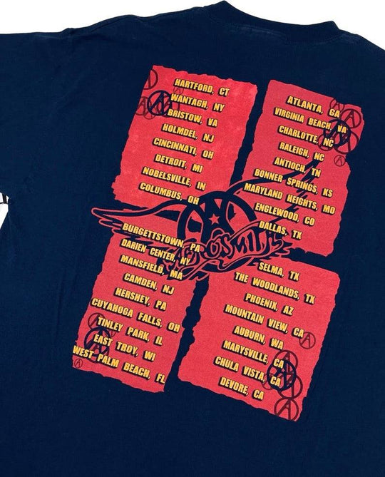 00s Tee AeroSmith Tour - West Block Vintage