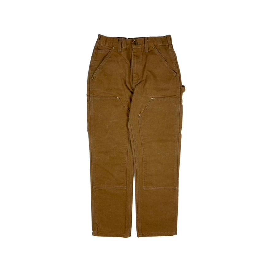 90's Carhartt Double Knee Pants Brown 28x30 - West Block Vintage