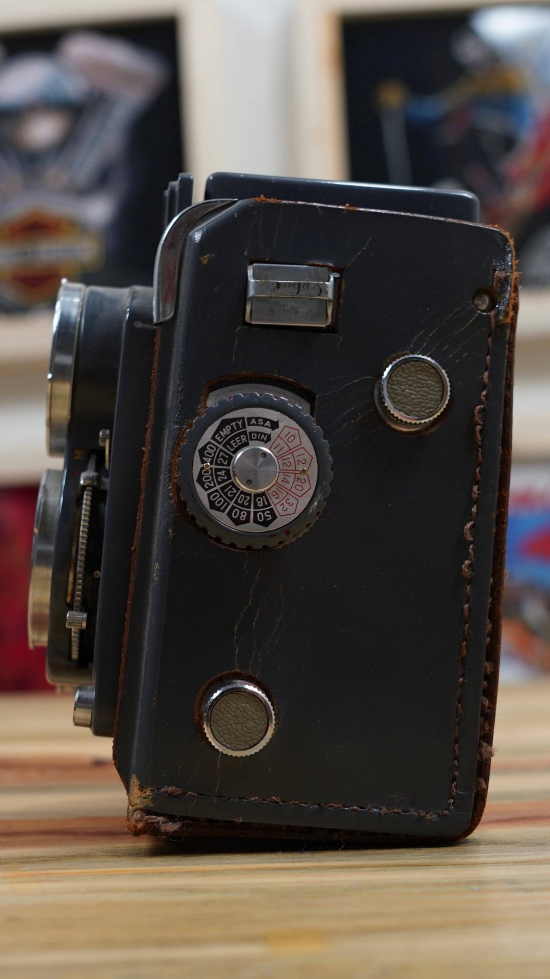 Yashica-44 4x4 TLR Film Camera w/  Yashinon 60mm f3.5 JAPAN C502 - West Block Vintage