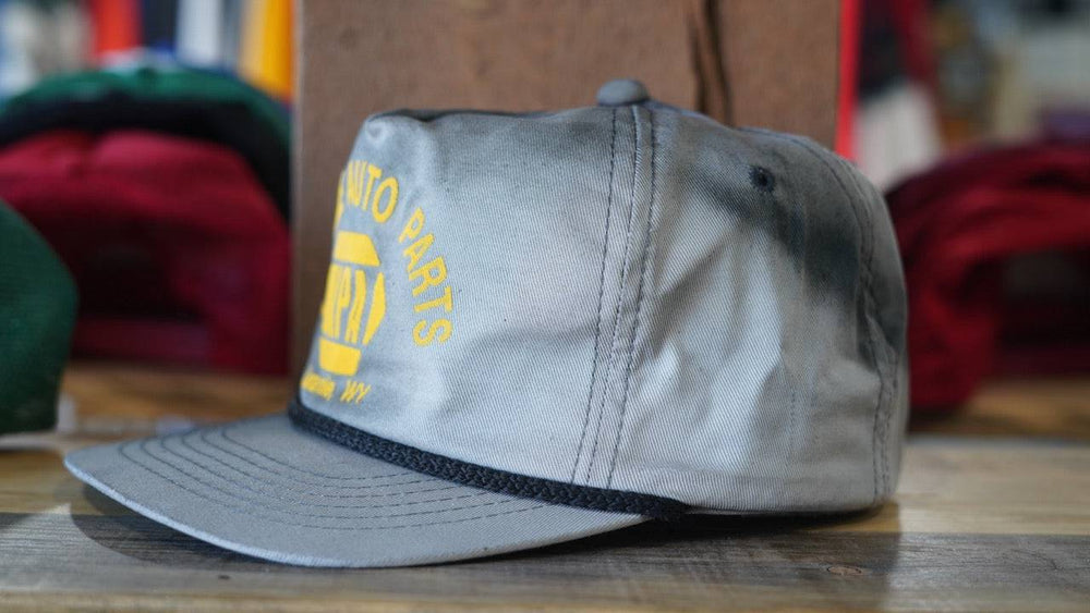 1990s Vintage Trucker Rope Hat - Napa Laramie Wyoming - West Block Vintage