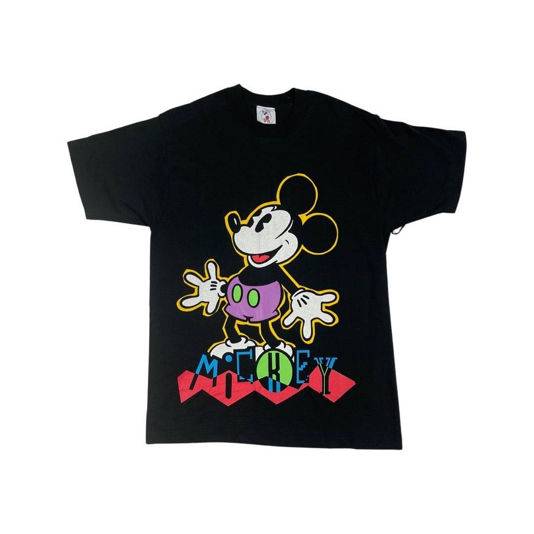 90's Mickey Mouse Tee - Crazy Eyes - West Block Vintage