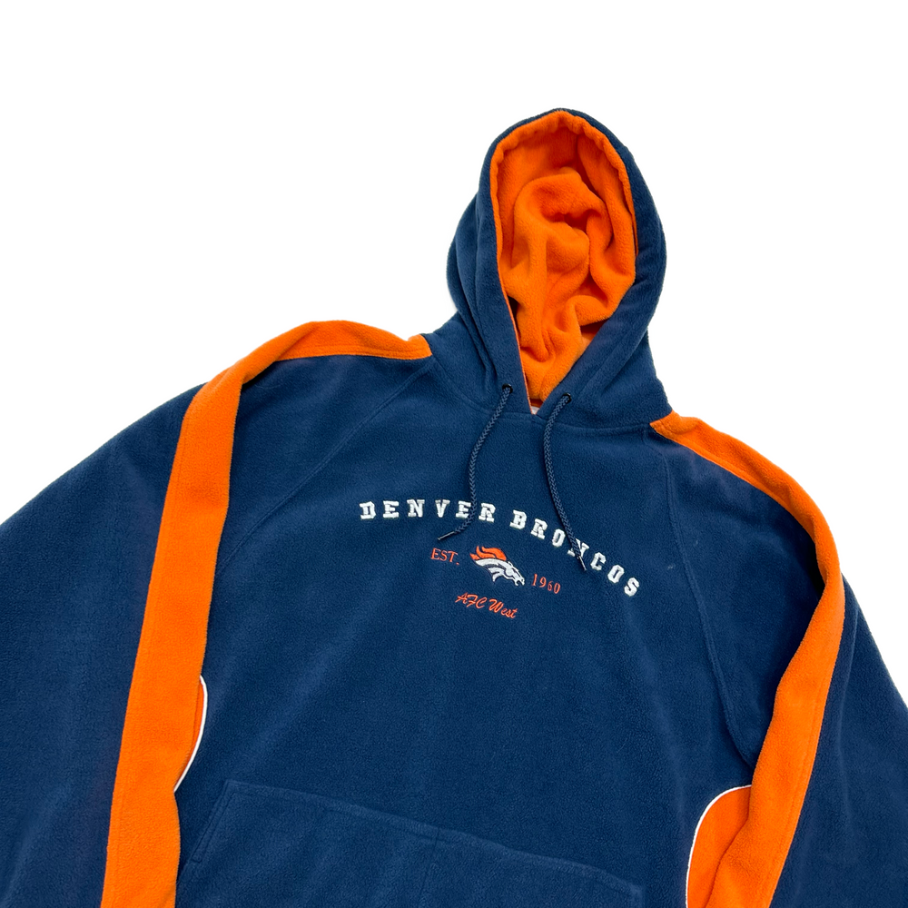 00s Denver Broncos Heavy Fleece Sweatshirt - West Block Vintage