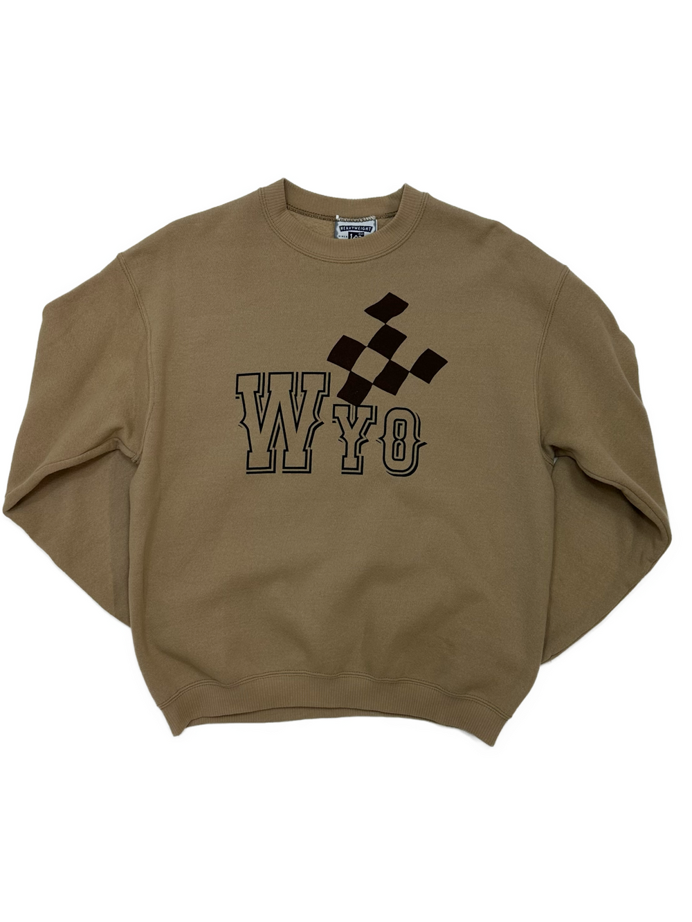 90s Wyoming Cowboys Racing Team Crewneck Sweatshirt - West Block Vintage