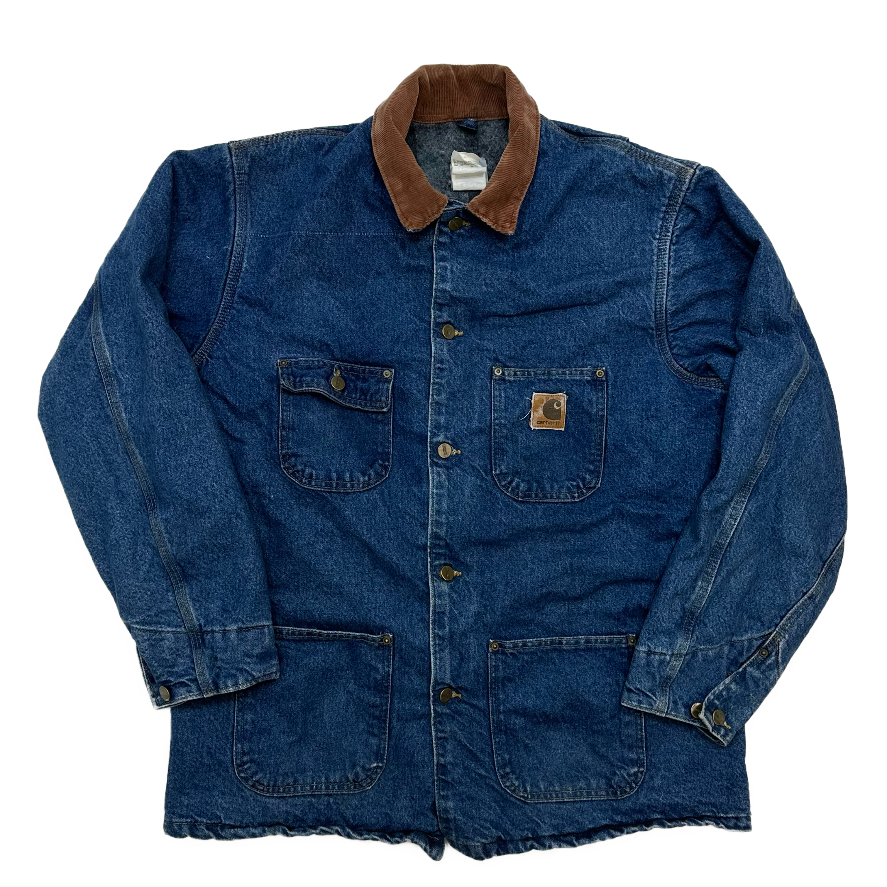 90s Carhartt Denim Chore Jacket - West Block Vintage