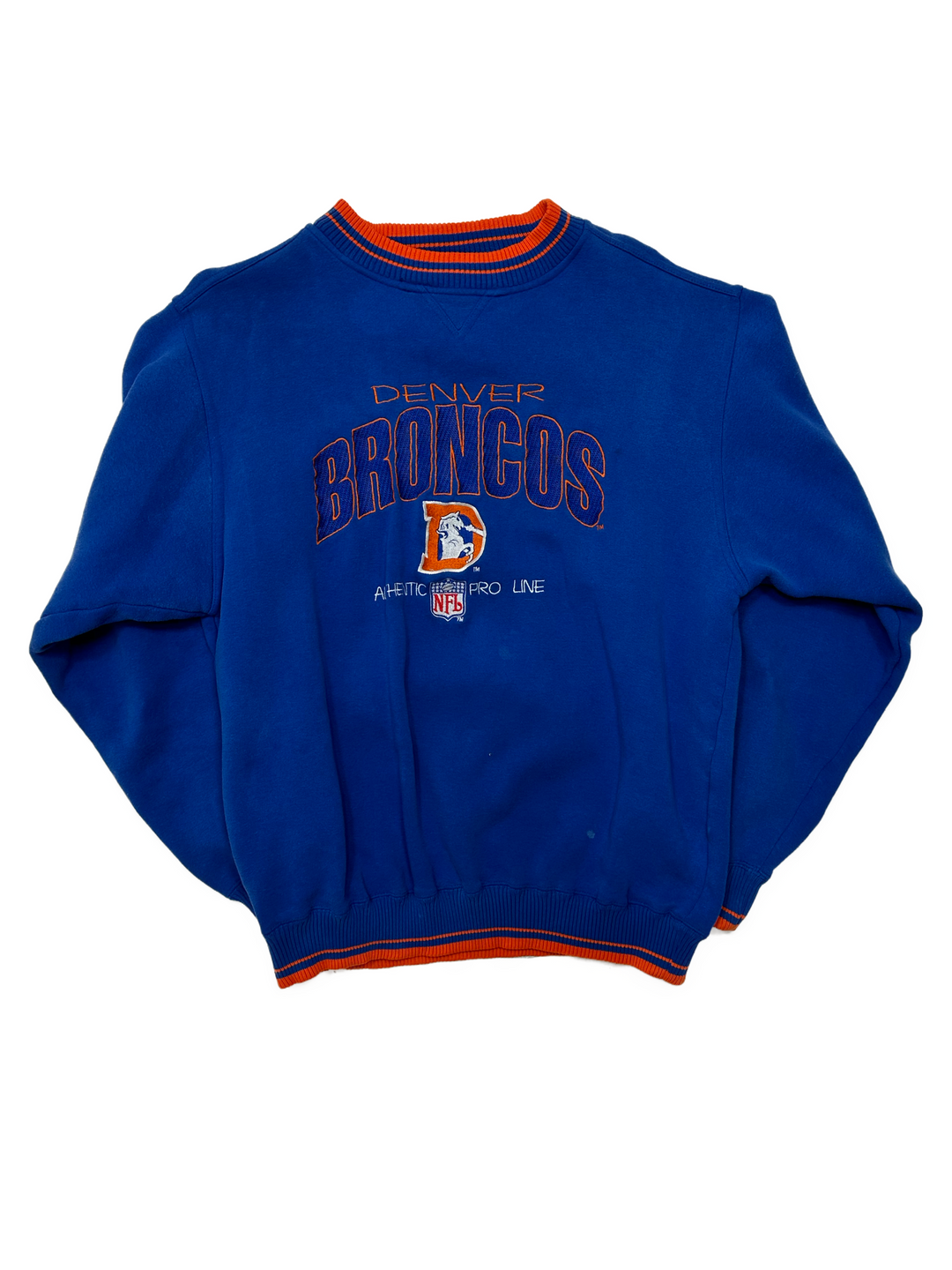 90s Crewneck Sweatshirt Pro Line Bronco Crew - West Block Vintage