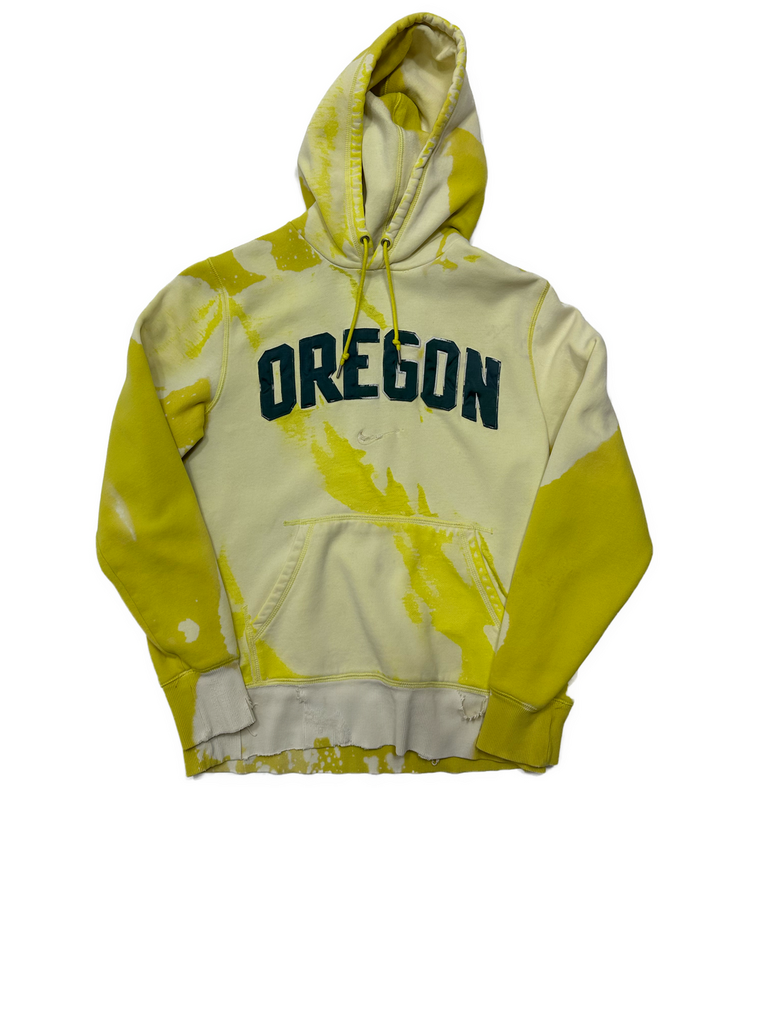 Center Check Tye-Dye Oregon Hoodie - West Block Vintage