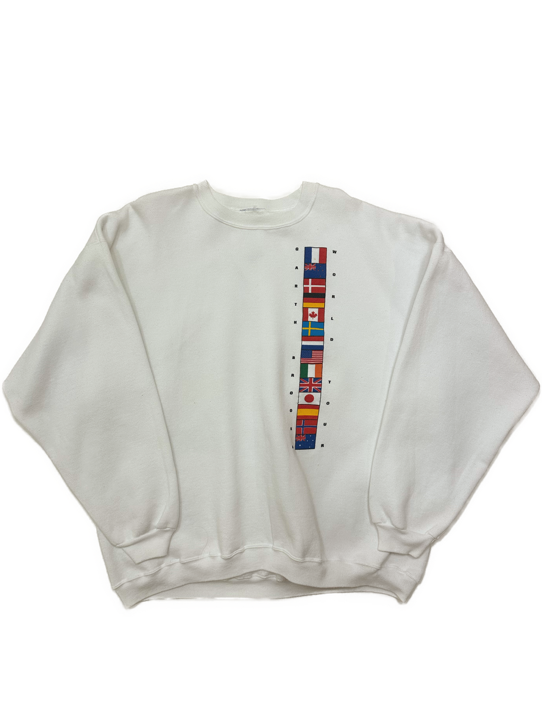 Vintage Garth Brooks World Tour Crewneck - West Block Vintage