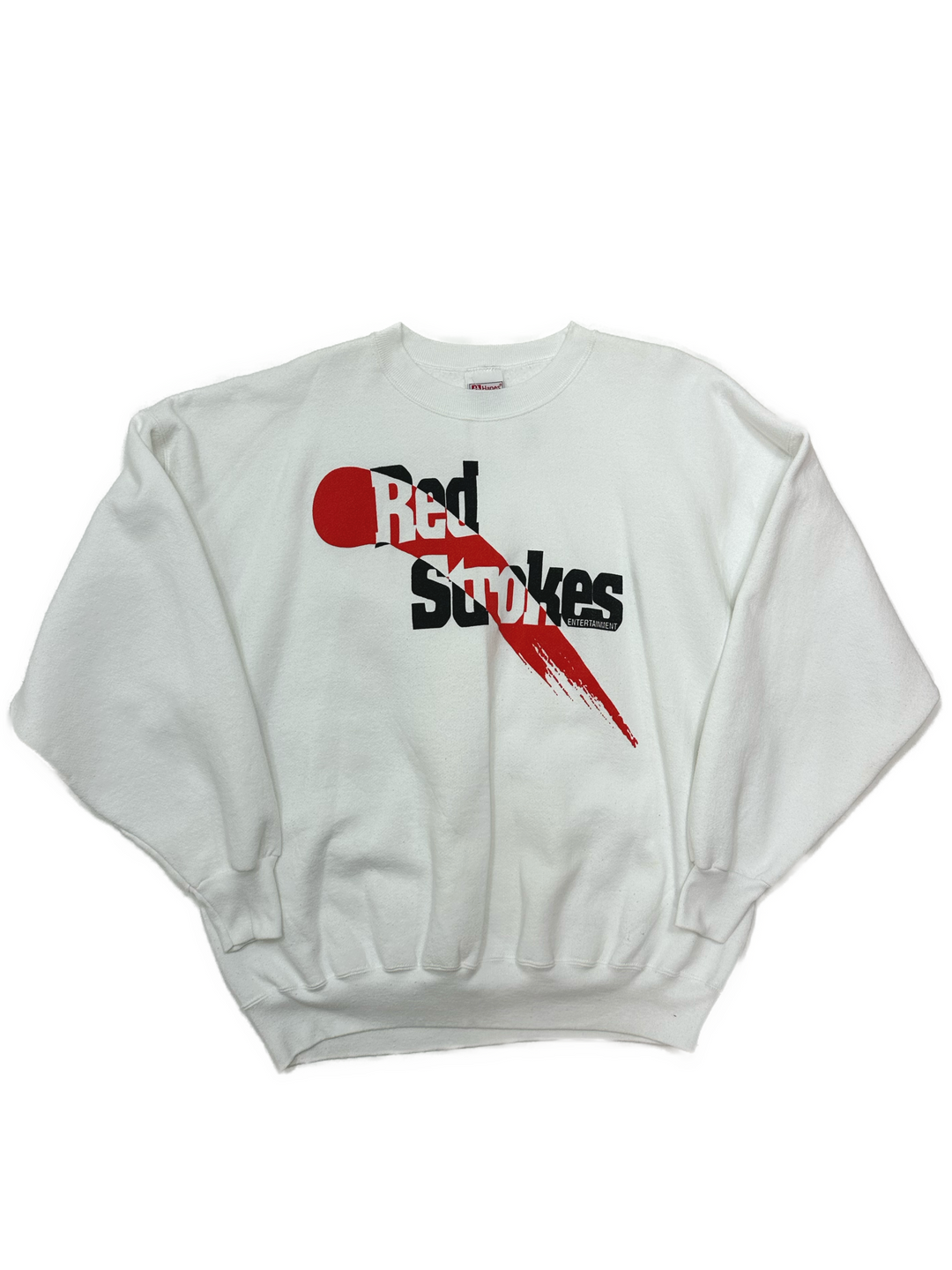 Vintage Red Strokes Sweatshirt - West Block Vintage