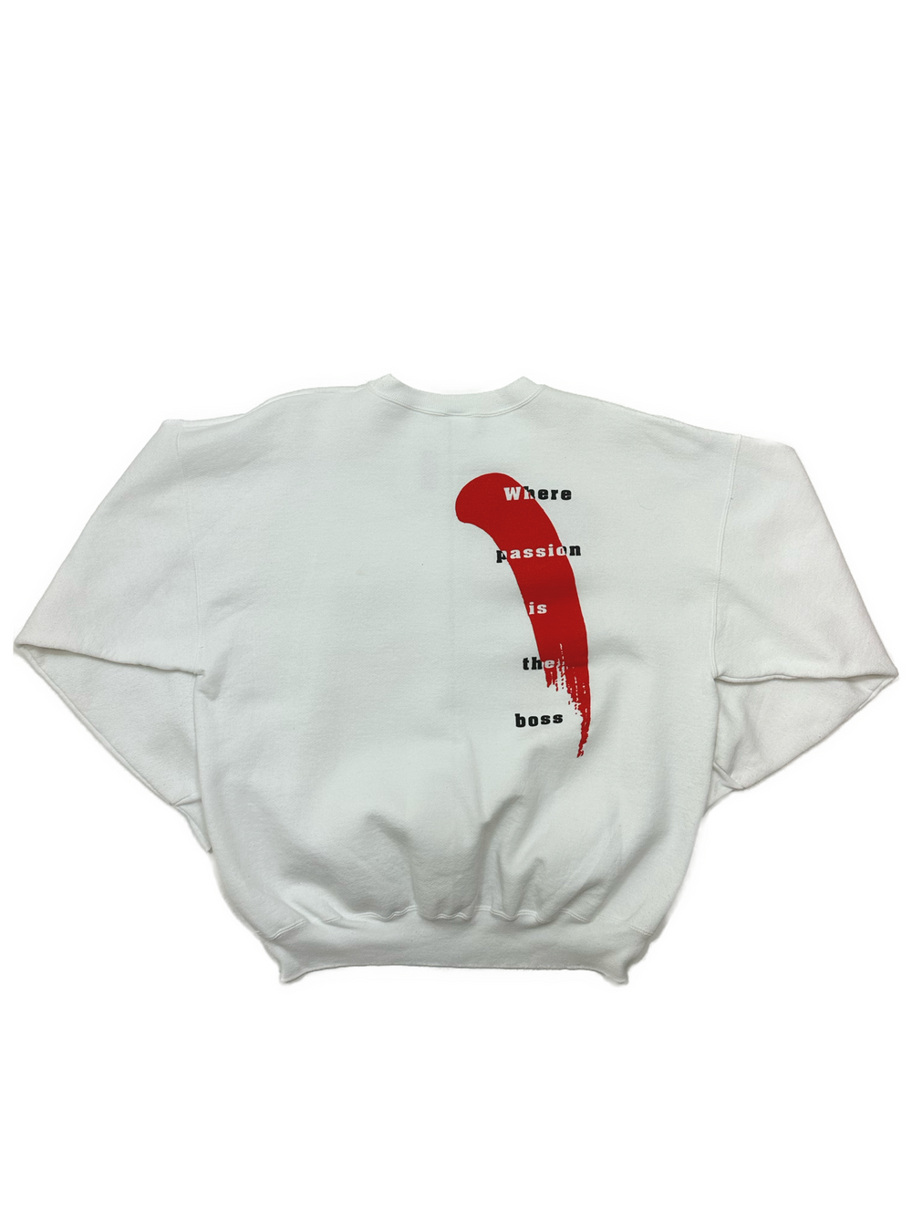 Vintage Red Strokes Sweatshirt - West Block Vintage