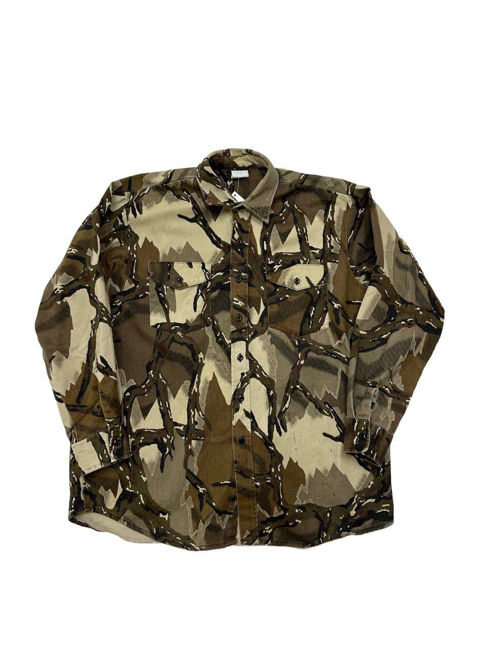 Vintage Camo Long Sleeve 2 Pocket - West Block Vintage