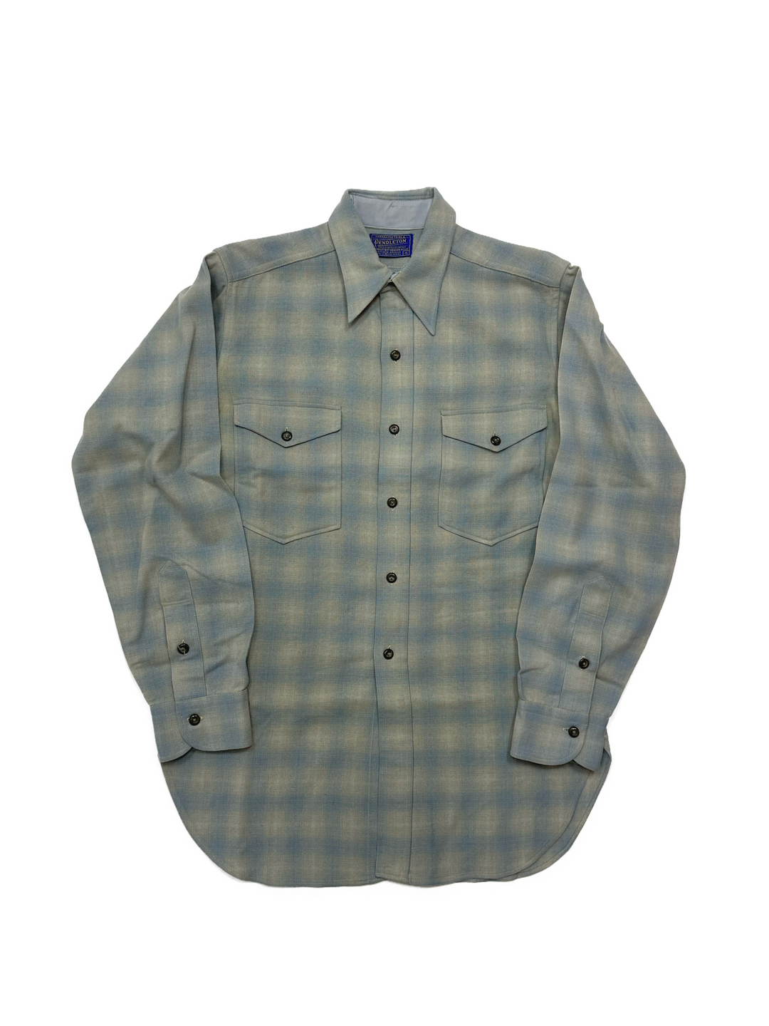 80s Pendleton Wool Button Up Shirt - West Block Vintage