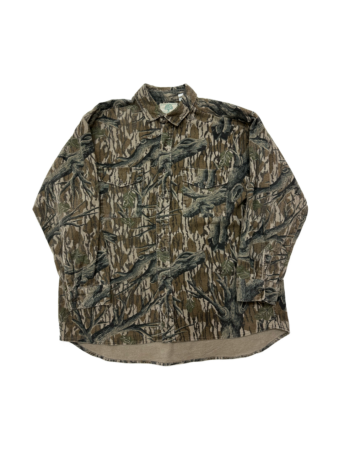 Vintage Light Wool Camo Long Sleeve - West Block Vintage