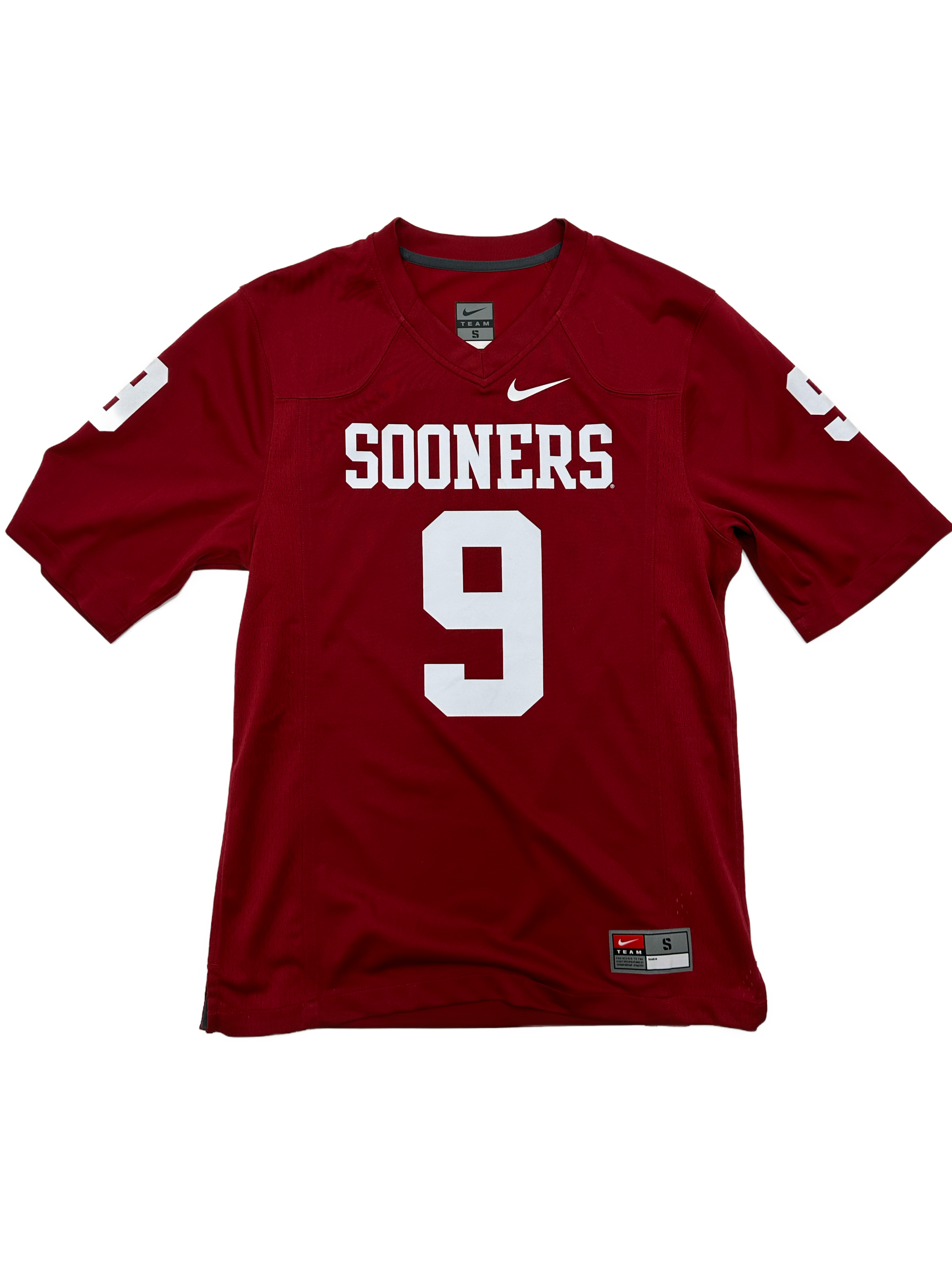 00s Nike Oklahoma Sooners Jersey #9 - West Block Vintage