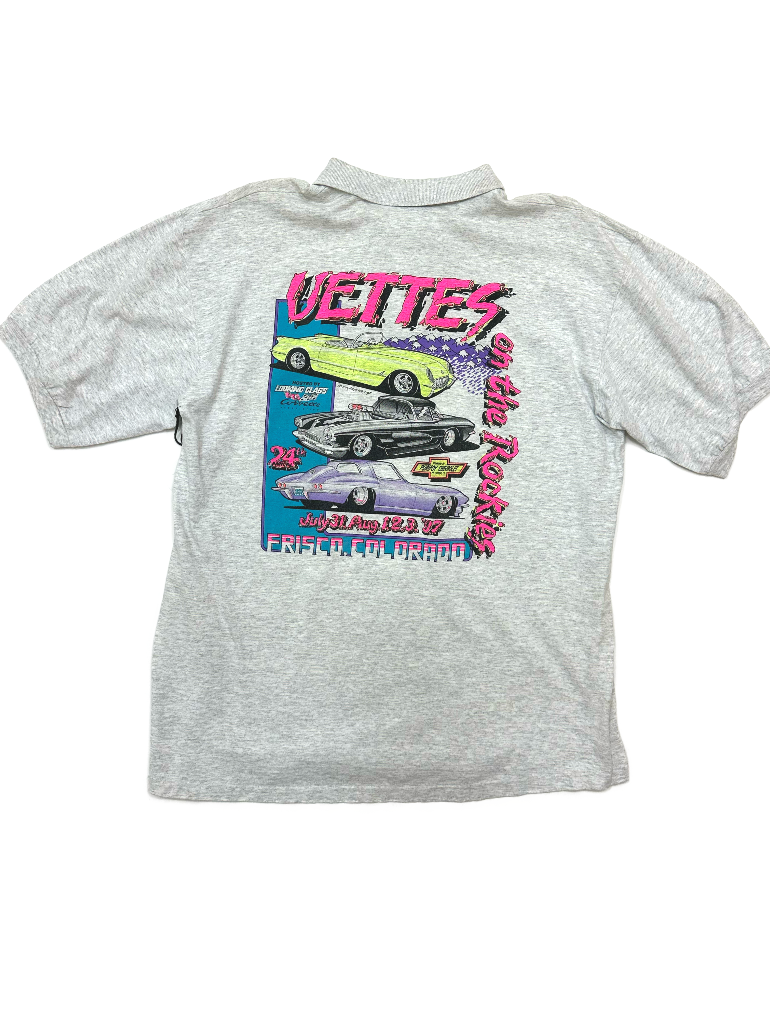 90s Vettes Of Colorado Polo - West Block Vintage
