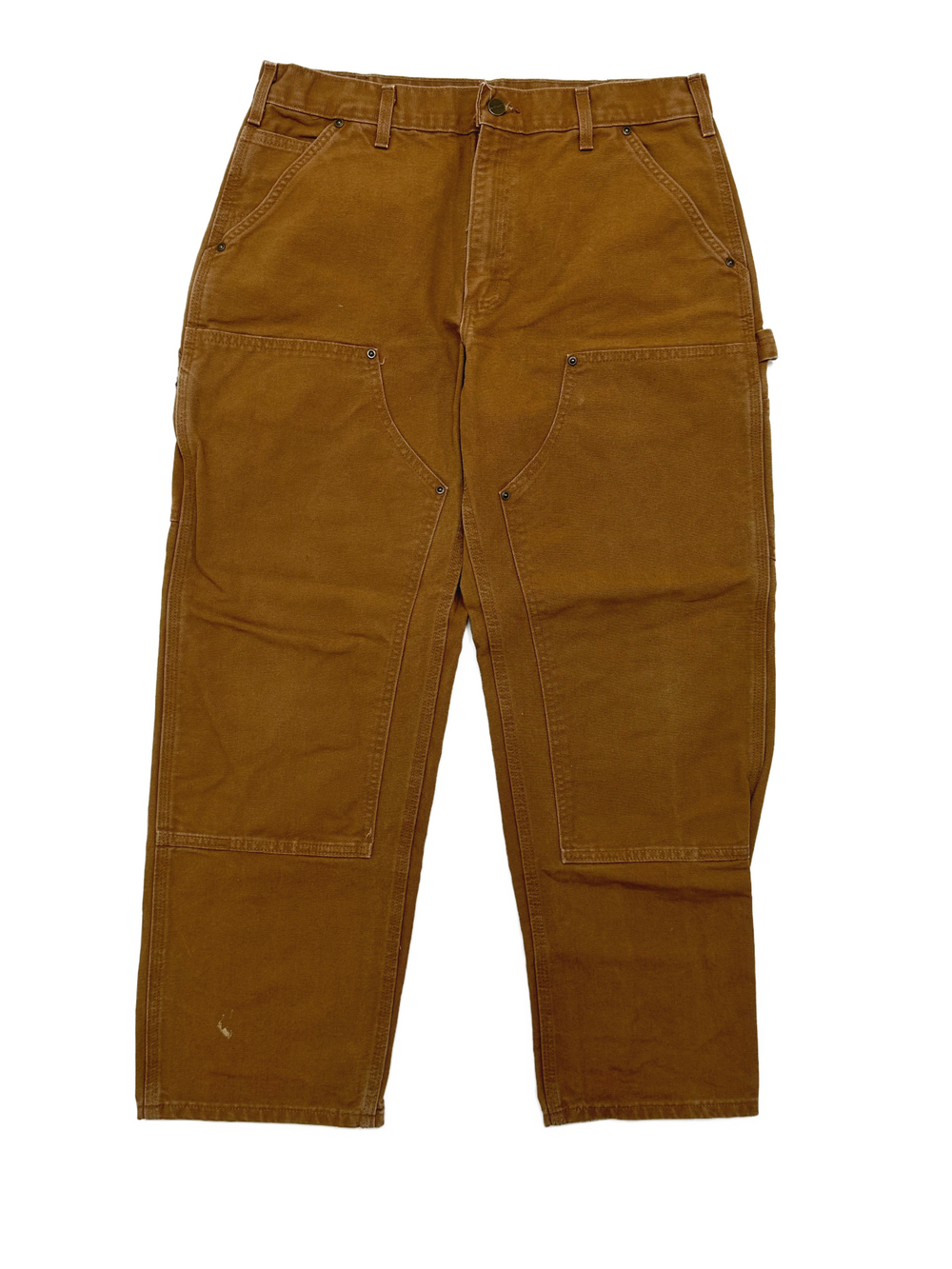 Carhartt tan Double Knee Pants 34s - West Block Vintage