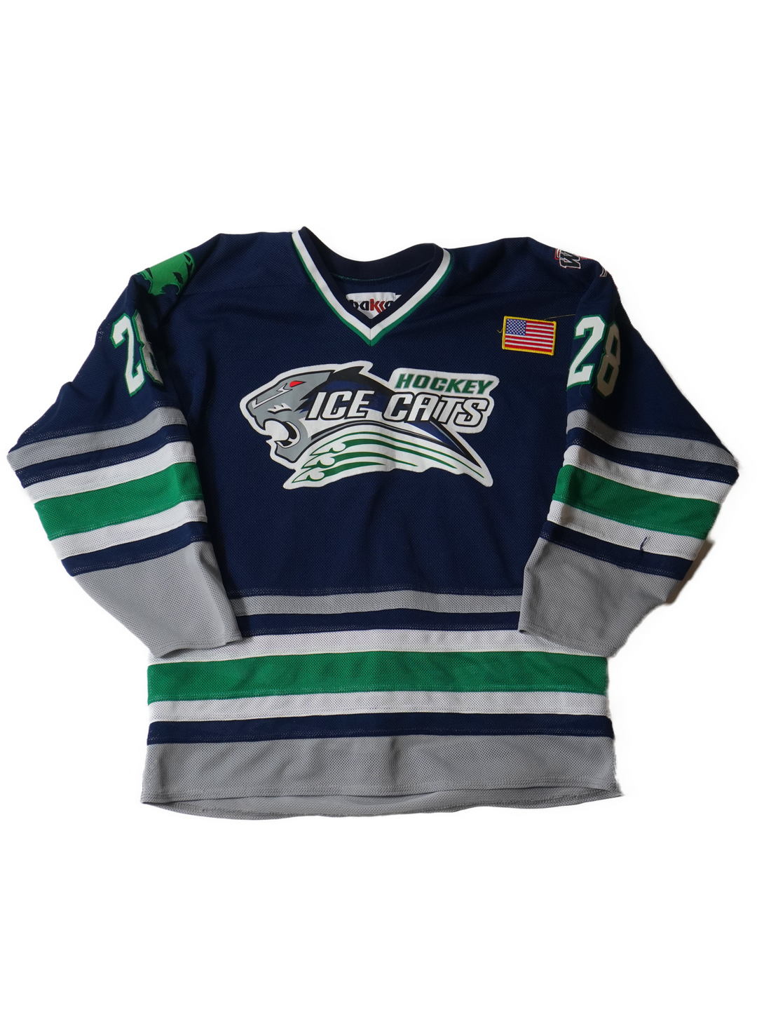 90s Ice Cats Hockey Jersey - West Block Vintage