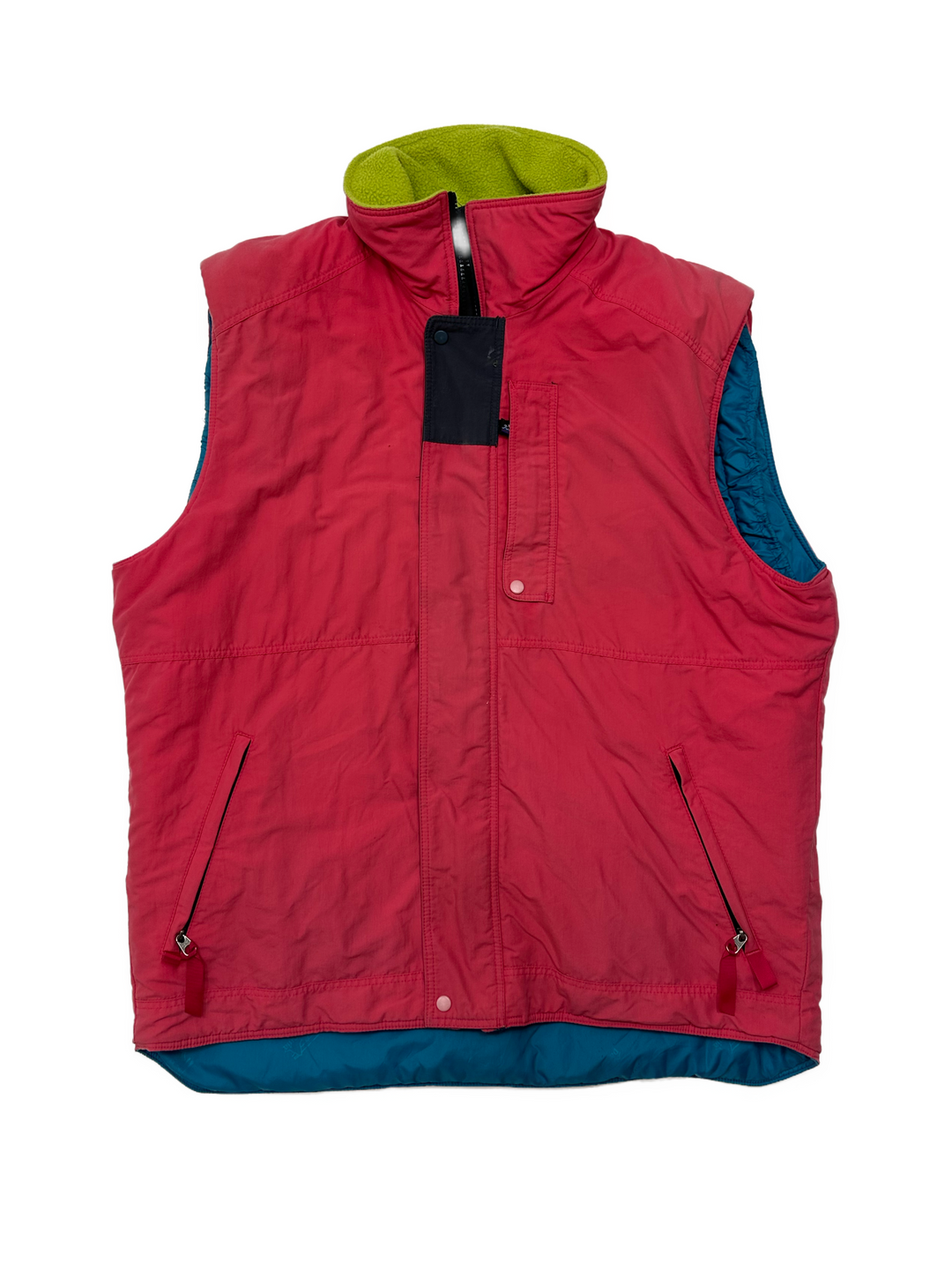 90s Patagonia Zip and Button Vest - West Block Vintage