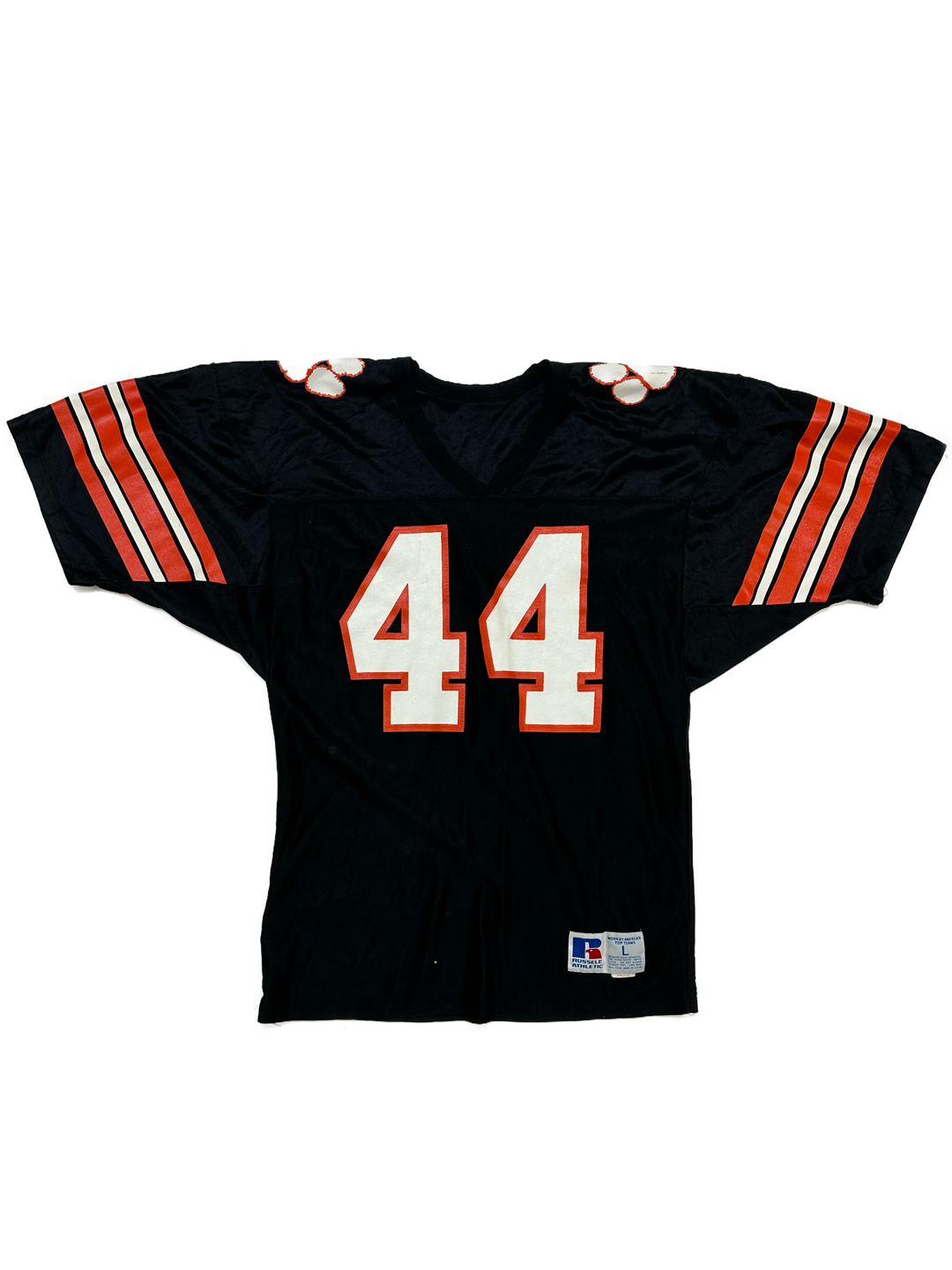 Vintage Russell football jersey representing Rock Springs, Wyoming, from West Block Vintage. Features bold colors and a classic athletic design, perfect for collectors and football enthusiasts.