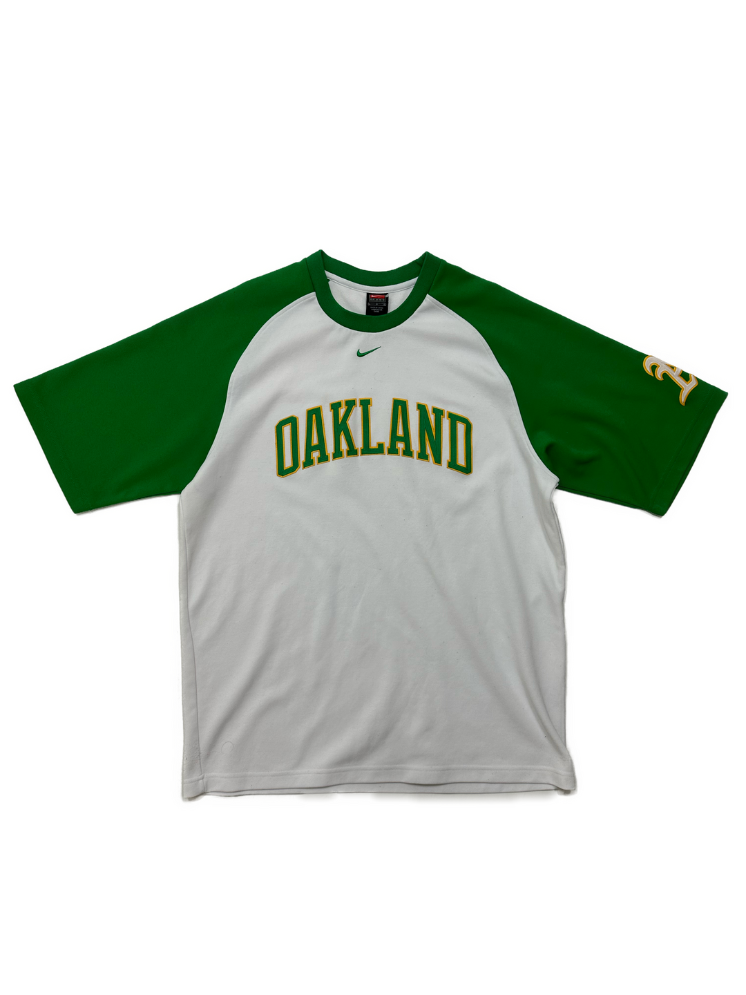 00s Nike Oakland A's Center Check Jersey - West Block Vintage