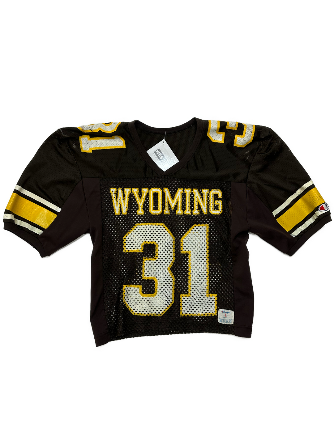 80s Wyoming Cowboys Champion Practice Jersey #31 - West Block Vintage