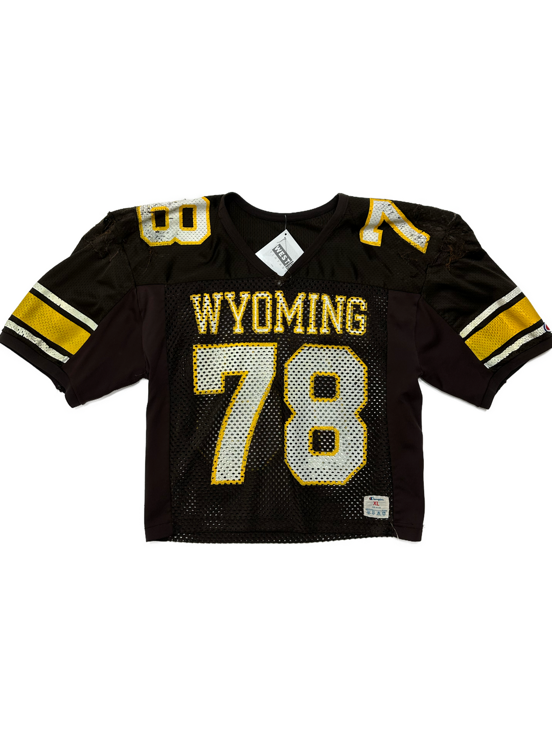 80s Champion Wyoming Practice Jersey #78 - West Block Vintage