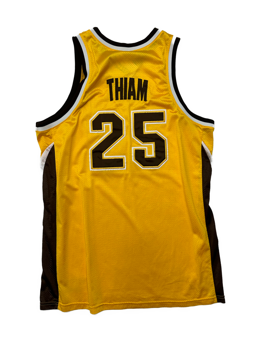 00s Nike Wyoming Cowboys Baksetball Jersey #25 Thiam - West Block Vintage