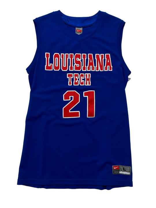 00s Nike Lousiana Tech Jersey #21 - West Block Vintage