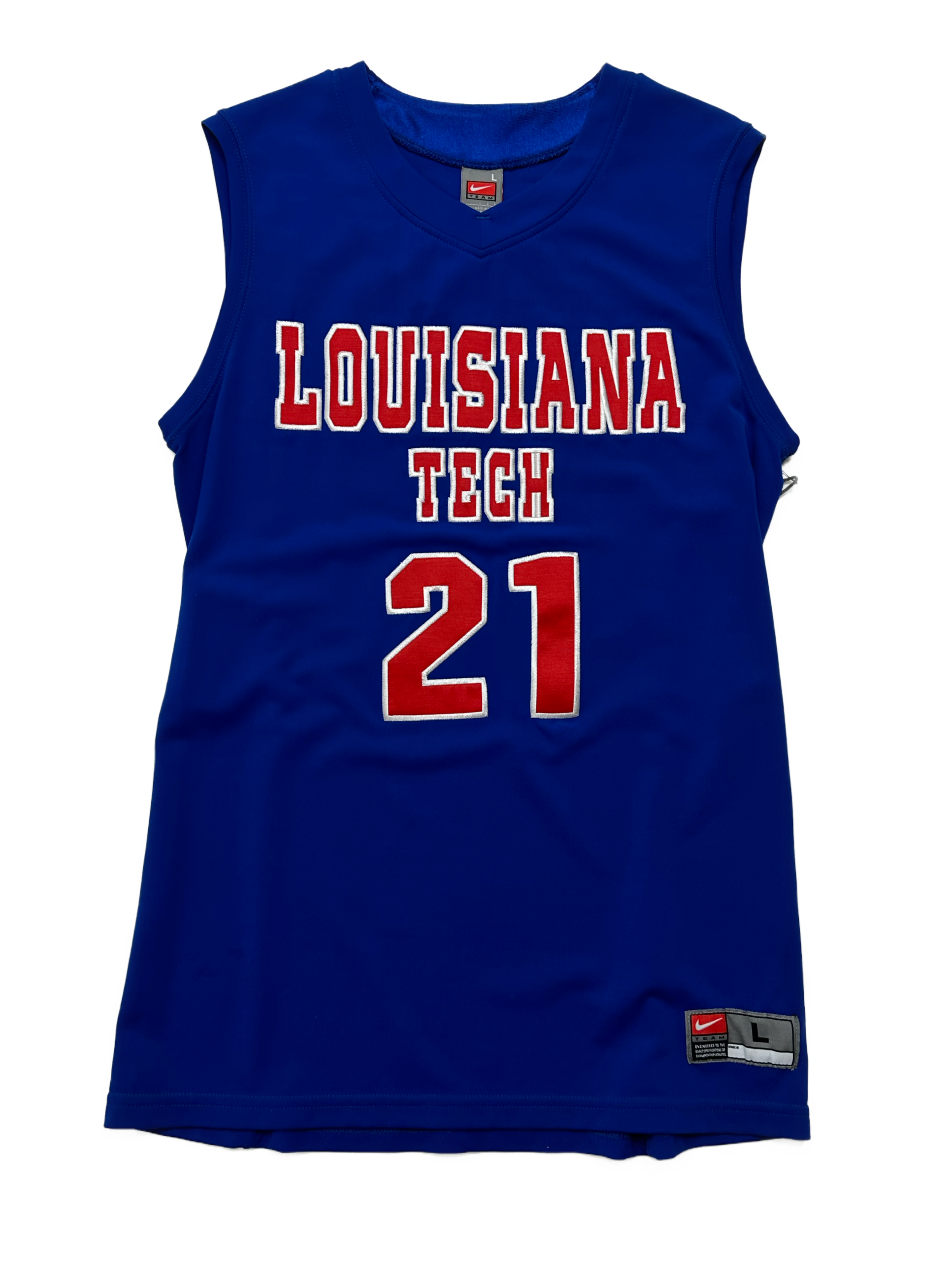 00s Nike Lousiana Tech Jersey #21 - West Block Vintage