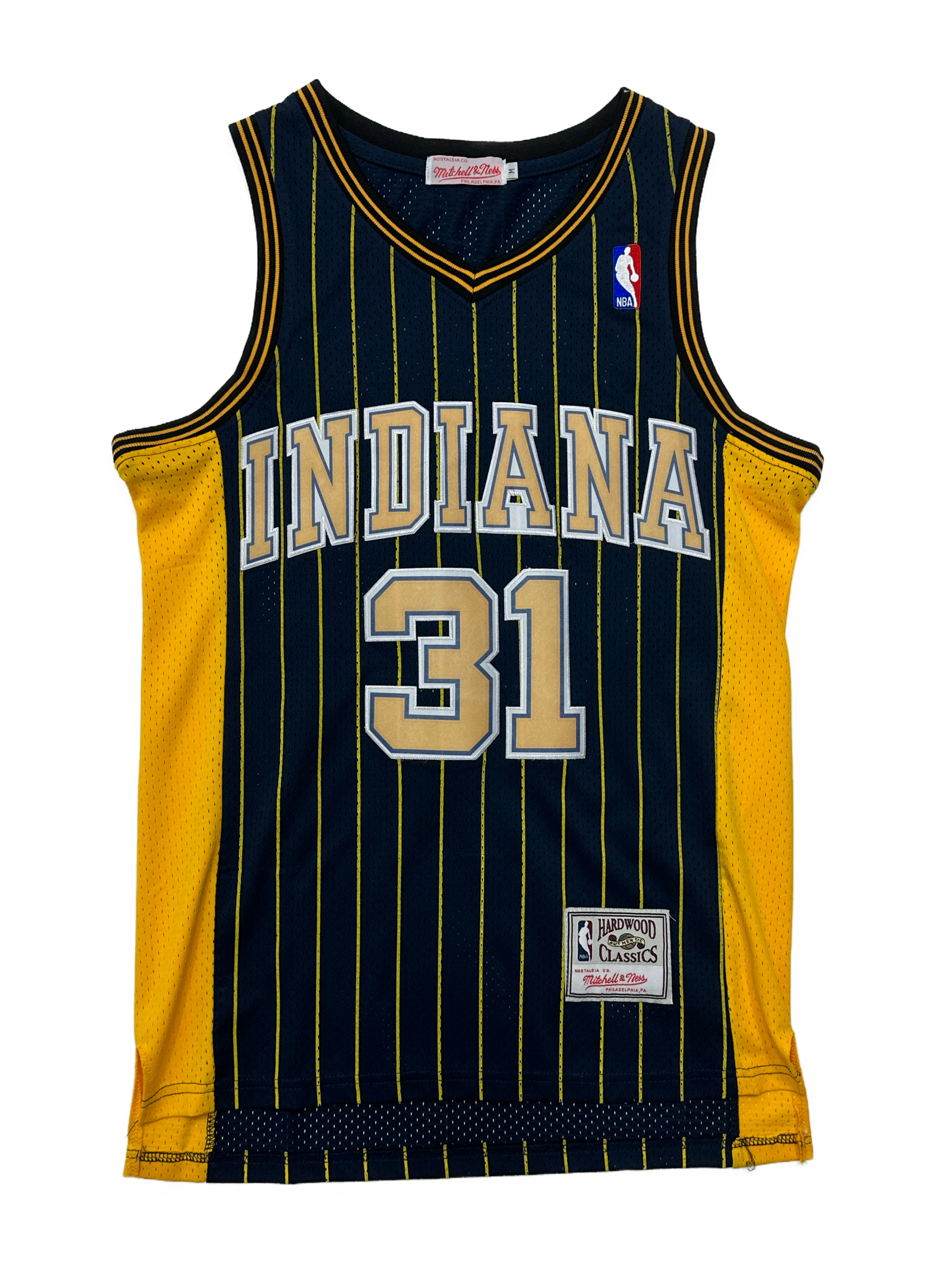 00s Reggie Miller  Mitchell & Ness Indiana Pacers Jersey - West Block Vintage