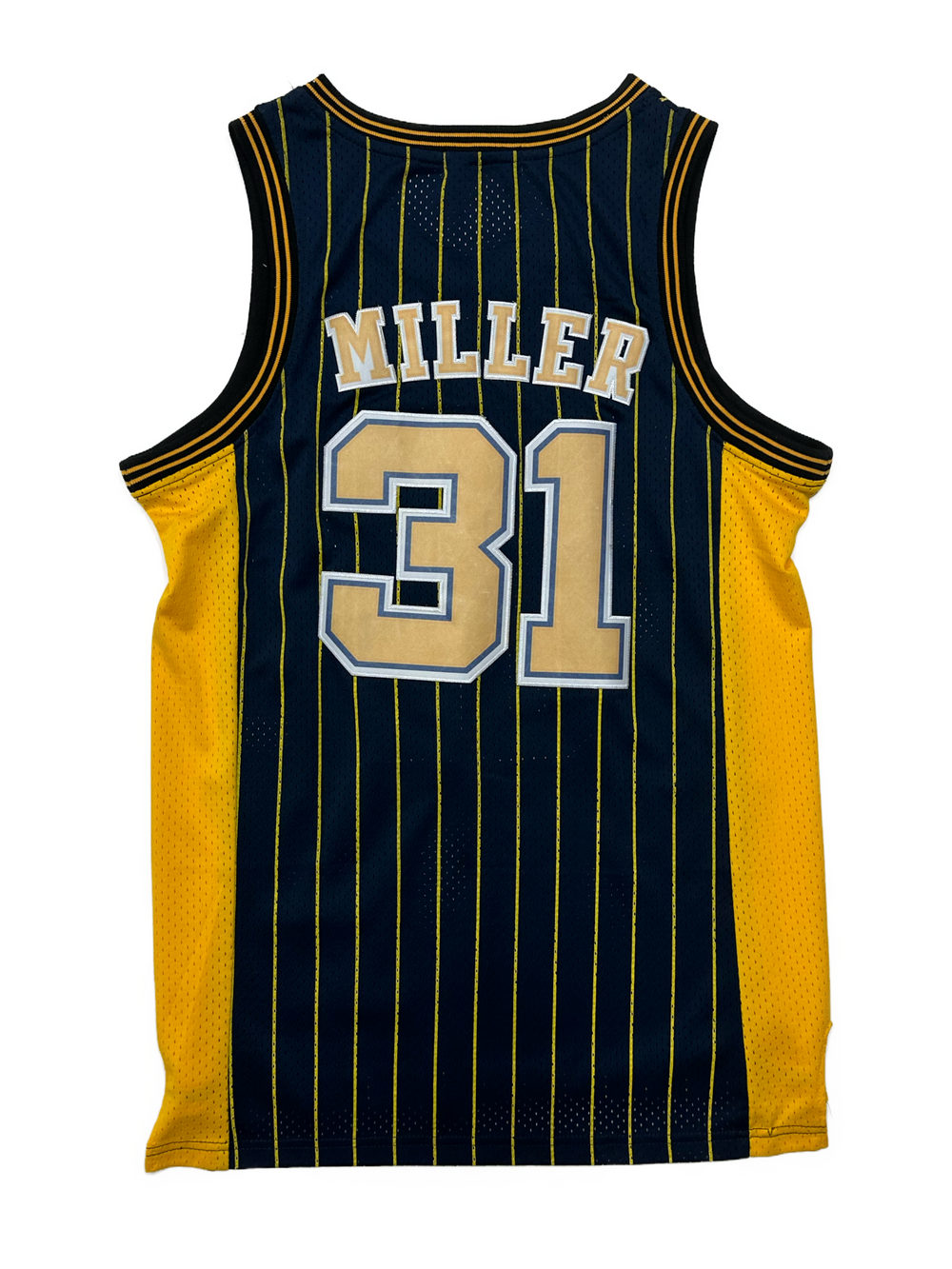 00s Reggie Miller  Mitchell & Ness Indiana Pacers Jersey - West Block Vintage
