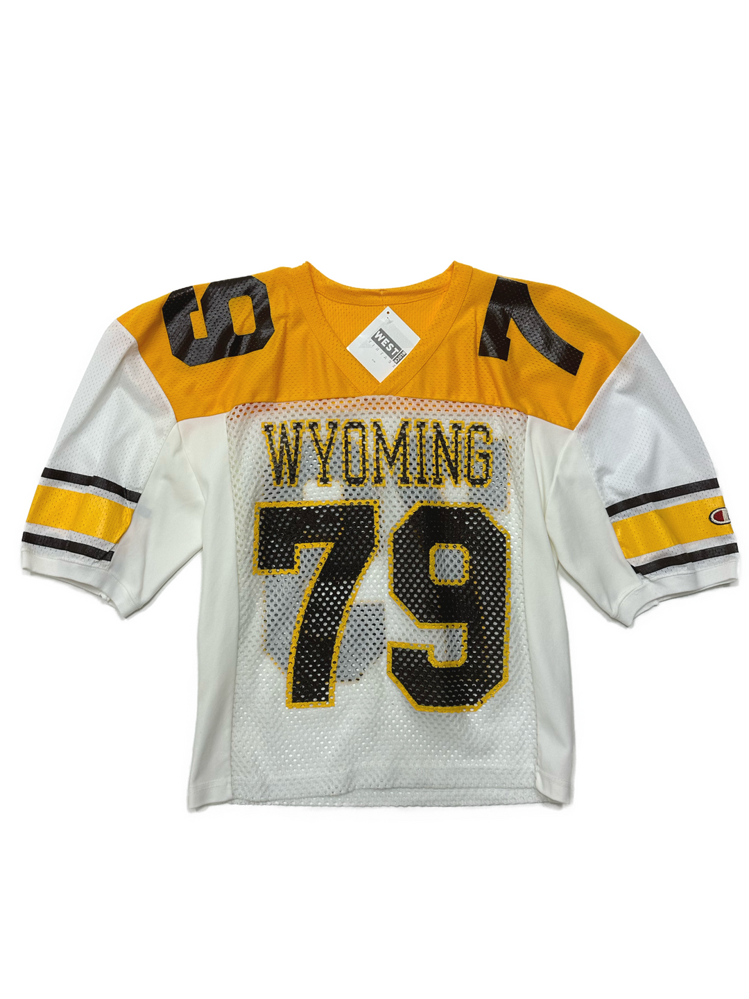 80s Wyoming Cowboys Champion Jersey #79 - West Block Vintage