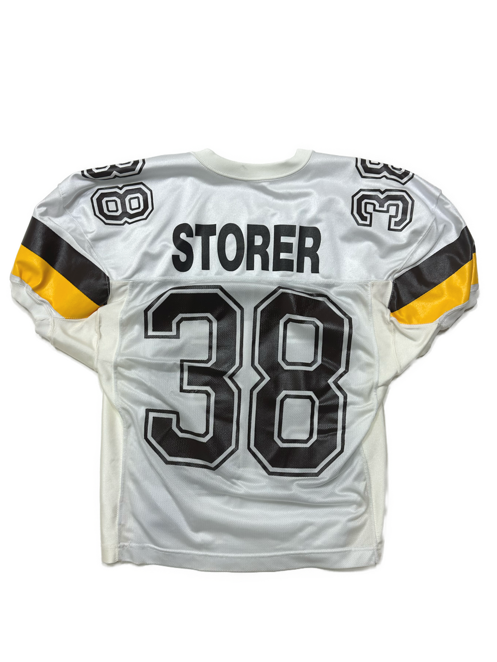 Wyoming Cowboys Champion Game Jersey #38 Storer - West Block Vintage