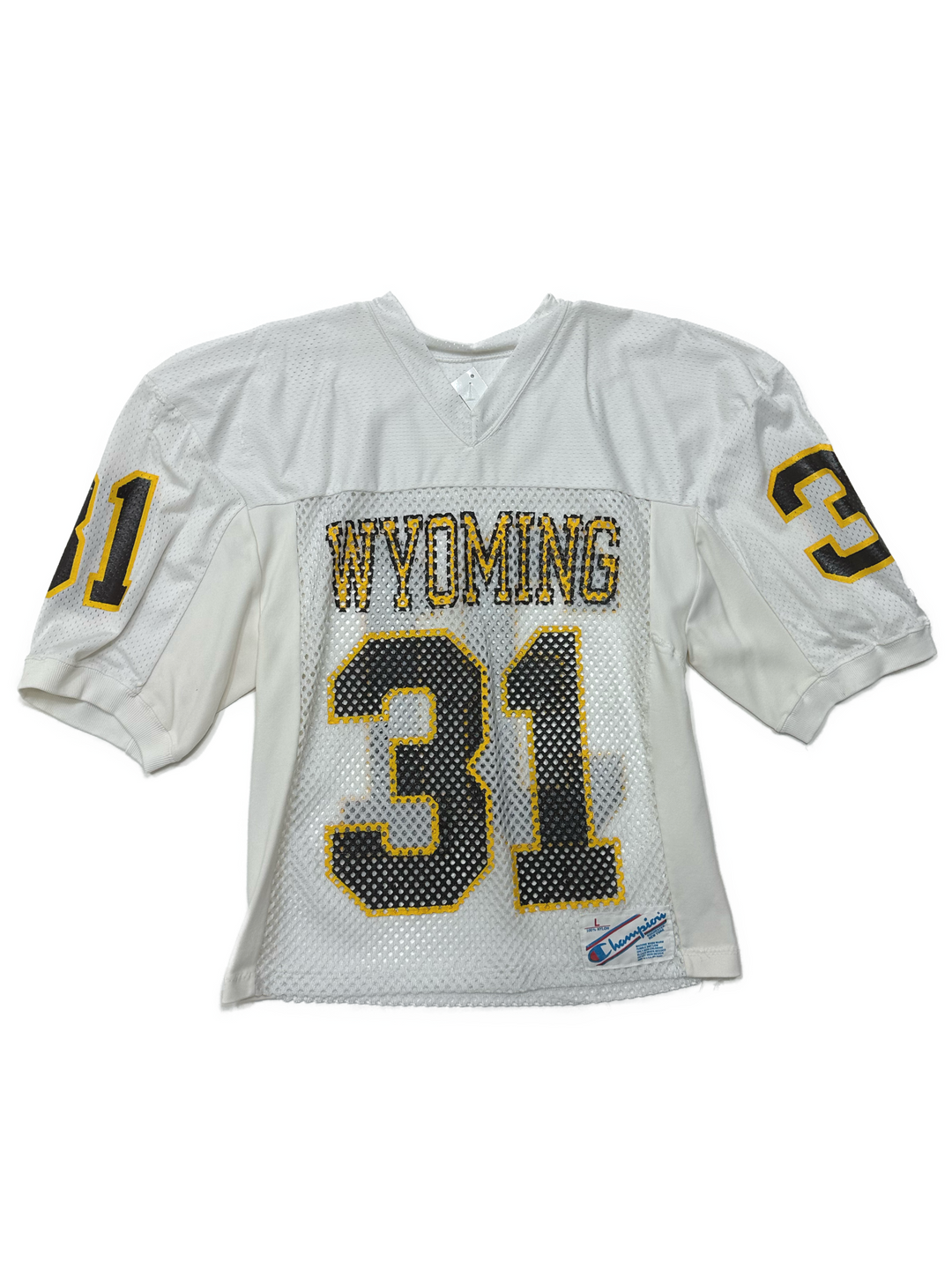 80s Wyoming Cowboys Champion  Jersey #31 - West Block Vintage