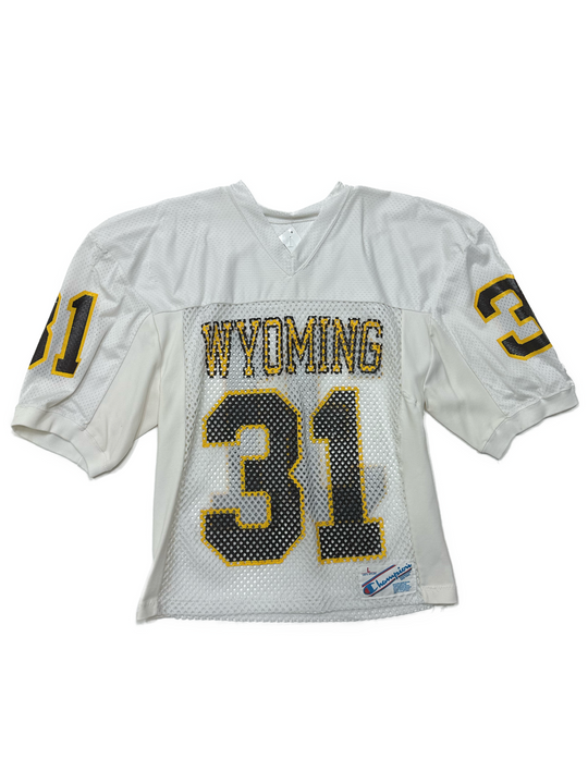 80s Wyoming Cowboys Champion  Jersey #31 - West Block Vintage