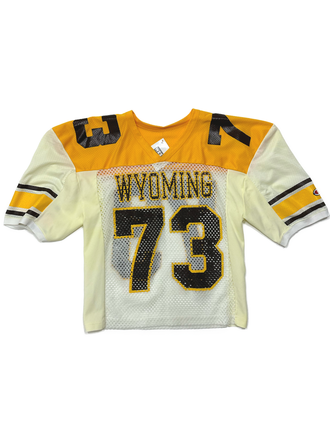 80s Wyoming Cowboys Champion Jersey #73 - West Block Vintage