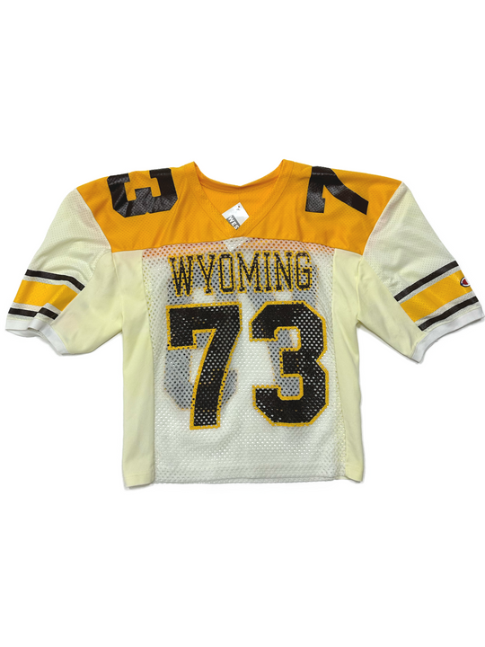 80s Wyoming Cowboys Champion Jersey #73 - West Block Vintage
